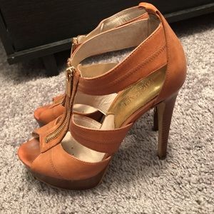 Leather Michael Kors heels